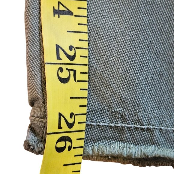 Nili Lotan Women Olive Stripe Pant M Utility Tailored Parisian Street Soft Power - Picture 10 of 15